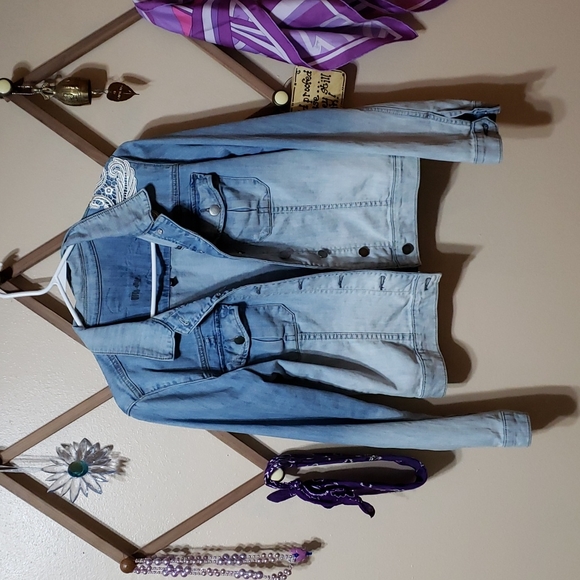 Kut from the Kloth Jackets & Blazers - Ombre Denim Jacket